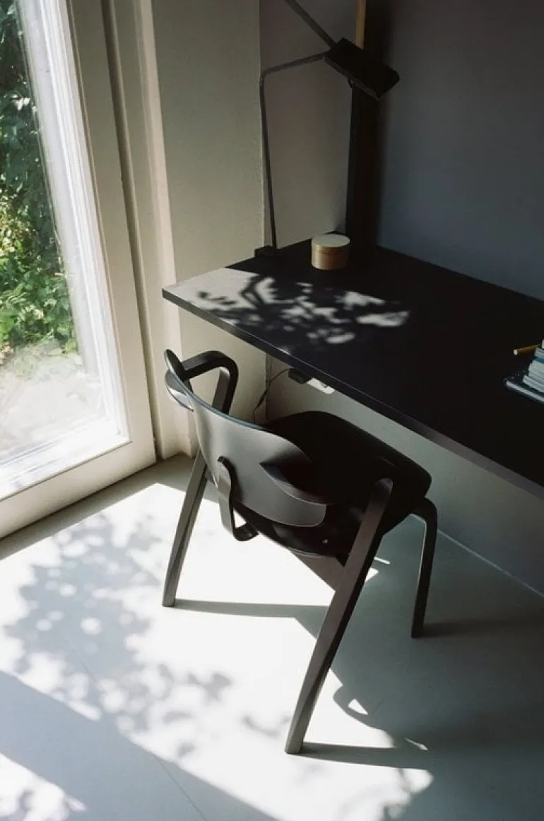 Artek Kaari wall console REB 006, black - oak