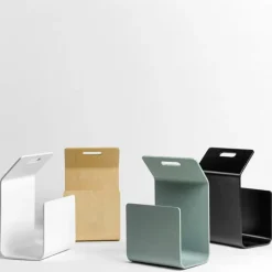 Artek Kanto magazine / firewood rack, black