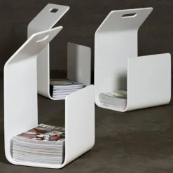 Artek Kanto magazine / firewood rack, black