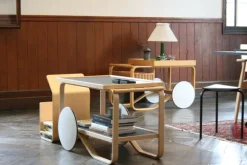 Artek Kanto magazine / firewood rack, birch