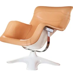 Artek Karuselli lounge chair, nougat - white