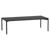 Artek Kiki low table, 140 x 60 cm, black - black linoleum