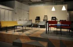 Artek Kiki low table, 60 x 60 cm, black - black linoleum