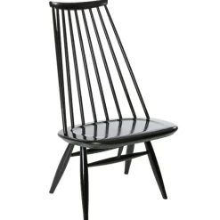 Artek Mademoiselle lounge chair, black