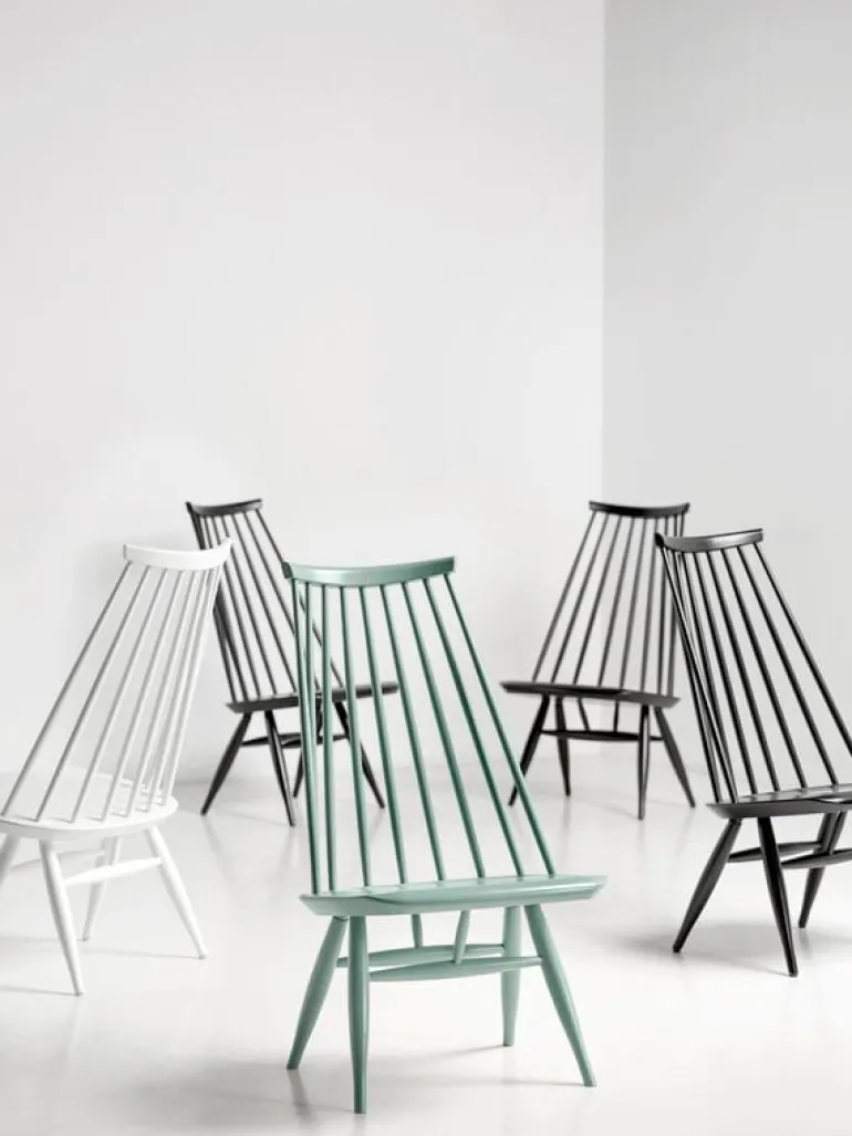 Artek Mademoiselle lounge chair, white