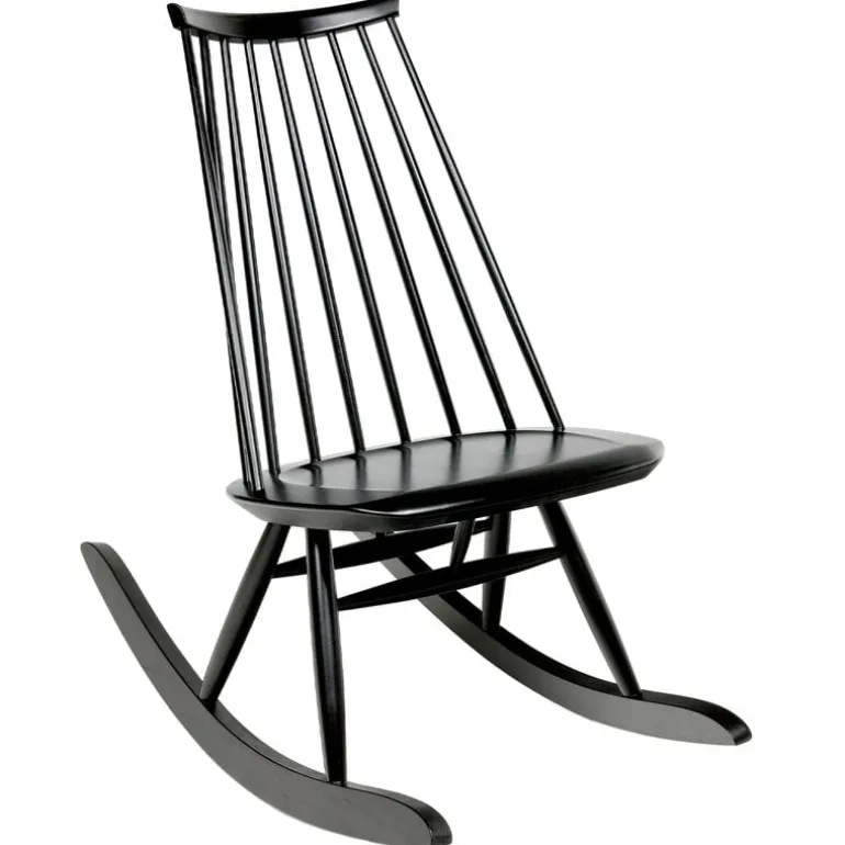 Artek Mademoiselle rocking chair, black