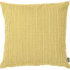 Artek Rivi cushion cover, 50 x 50 cm, canvas, mustard - white