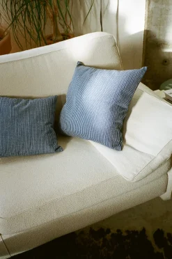 Artek Rivi cushion cover, 40 x 40 cm, blue - white