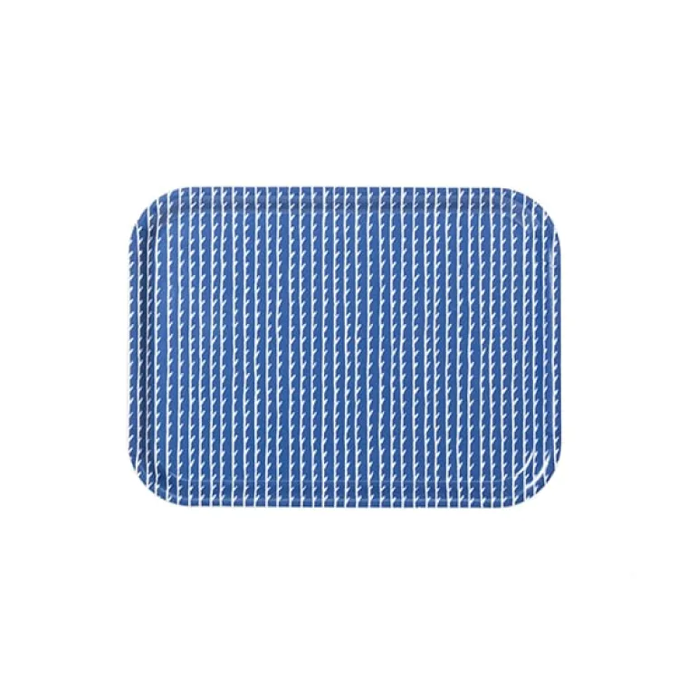 Artek Rivi tray, 27 x 20 cm, blue - white