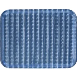 Artek Rivi tray, 43 x 33 cm, blue - white