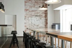 Artek Rocket bar stool, black