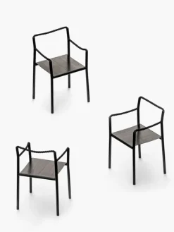 Artek Rope chair, black
