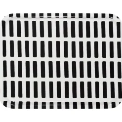 Artek Siena tray, 43 x 33 cm, white - black