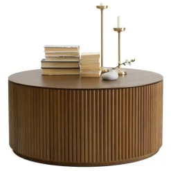 Asplund Grand Palais coffee table, 92 cm, teak stained ash