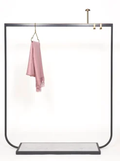 Asplund Tati coat rack brass hooks, 2 pcs