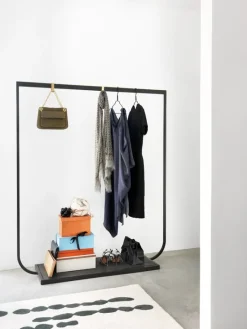 Asplund Tati coat rack knob, brass