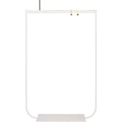 Asplund Tati coat rack, small, white - Carrara