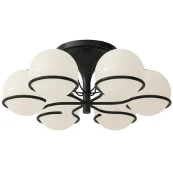 Astep Model 2042/6 ceiling lamp, 20 cm, black