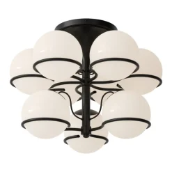 Astep Model 2042/9 ceiling lamp, 20 cm, black