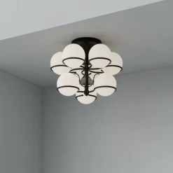 Astep Model 2042/9 ceiling lamp, 20 cm, black