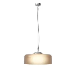 Astep Model 2050 pendant, wire suspension, smoke