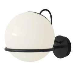 Astep Model 238/1 wall lamp, 20 cm, black