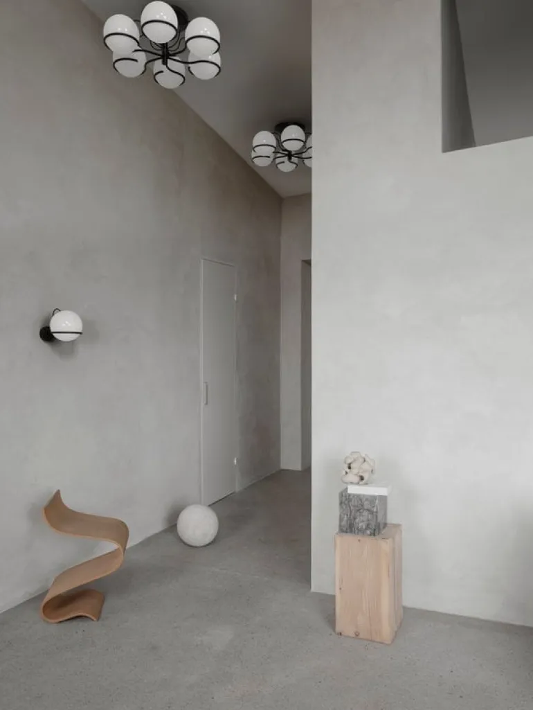 Astep Model 238/1 wall lamp, 20 cm, black