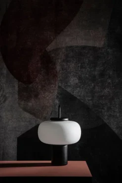 Astep Nox portable table lamp, black