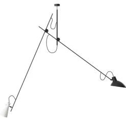 Astep VV Cinquanta pendant, black - white