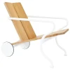 Atelier Sandemar Oona deck chair, white