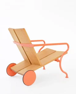 Atelier Sandemar Oona deck chair, orange