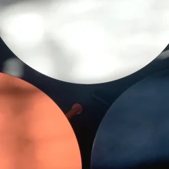 Atelier Sandemar Oona side table, black blue