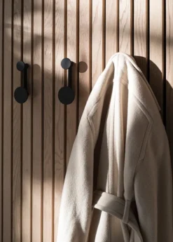 Audo Copenhagen Afteroom coat rack, small, black