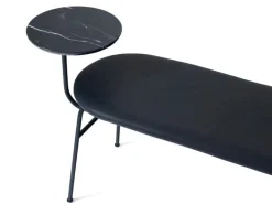 Audo Copenhagen Afteroom bench, black - leather