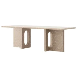 Audo Copenhagen Androgyne lounge table, Kunis Breccia stone