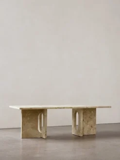Audo Copenhagen Androgyne lounge table, Kunis Breccia stone