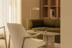 Audo Copenhagen Androgyne lounge table, Kunis Breccia stone