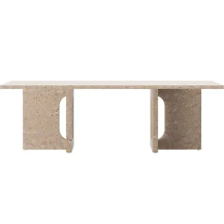 Audo Copenhagen Androgyne lounge table, Kunis Breccia stone