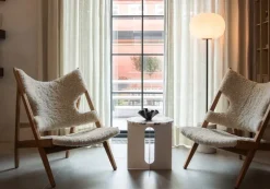 Audo Copenhagen Androgyne marble table top, off white