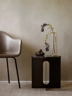 Audo Copenhagen Androgyne side table, 40 cm, black