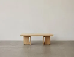Audo Copenhagen Androgyne lounge table, oak