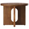 Audo Copenhagen Androgyne side table, 50 cm, walnut