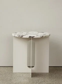 Audo Copenhagen Androgyne side table, 40 cm, white