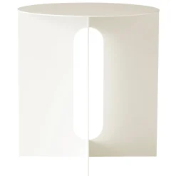 Audo Copenhagen Androgyne side table, 40 cm, white