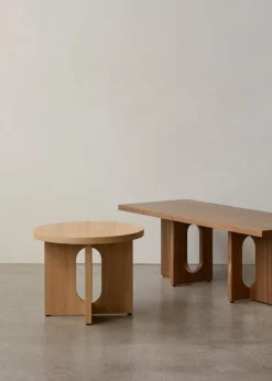 Audo Copenhagen Androgyne side table, 50 cm, oak