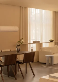 Audo Copenhagen Androgyne lounge table, dark oak