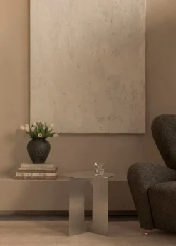 Audo Copenhagen Androgyne side table, 40 cm, steel