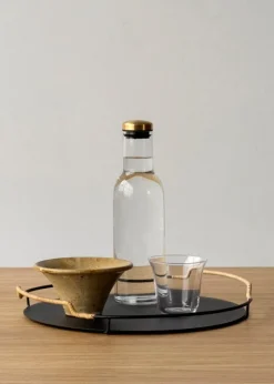 Audo Copenhagen Balcony serving tray, 36,5 cm, black