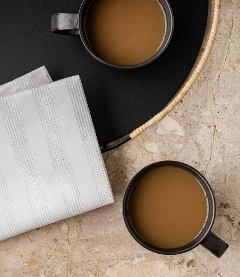 Audo Copenhagen Balcony serving tray, 36,5 cm, black