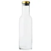 Audo Copenhagen Bottle carafe, 1 L, clear - brass